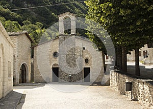 Sanctuary of Santa Rita in Roccaporena di Cascia, Italy photo