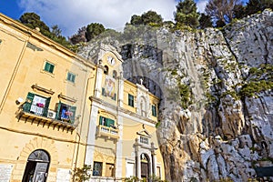 Sanctuary of Santa Rosalia  in Palermo, Sicily, Italy