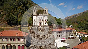 Santuario de Nossa Senhora da Peneda in northern Portugal photo