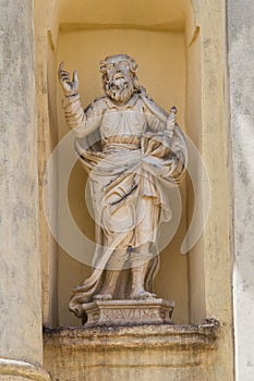 Sanctuary of SS. Cosma e Damiano. Ugento. Puglia. Italy.