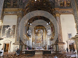 Sanctuary of St Mary of Steccata in Parma