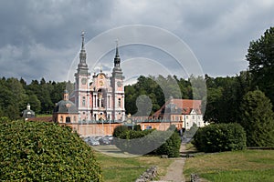 Sanctuary of St. Mary (Swieta Lipka) in Poland.