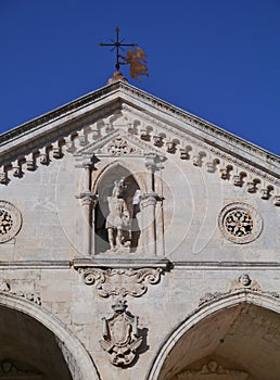 The sanctuary of st Michael Arcangelo in Monte Saint Angelo photo