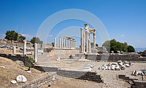 The Sanctuary of Trajan, Pergamon, Turkey