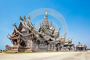 Sanctuary of Truth in Pattaya, Thailand