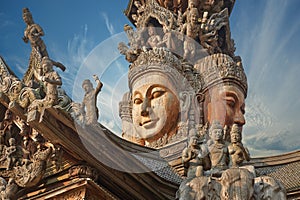 Sanctuary of Truth, Pattaya, Thailand.