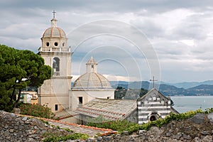 Sanctuary of the White Madonna in Porto Venere - Liguria - Italy