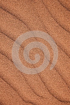 Sand background. Wave of sand texture in desert. Dunes