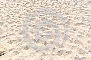 Sand on the beach as background