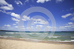 Sand beach background