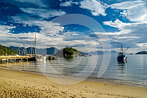 Sand beach in Brasil