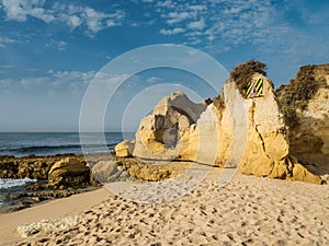 Sand beach at Gale, Portugal