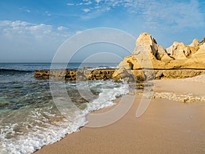 Sand beach at Gale, Portugal