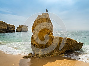 Sand beach at Gale, Portugal