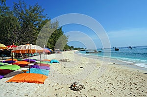 Sand Beach in Gili Trawangan