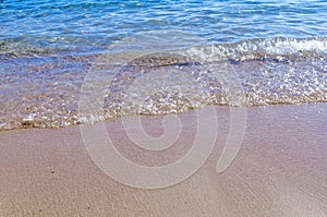 Sand beach in Greece, Notos beach
