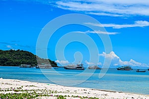 Sand beach in Phu Quoc close to Duong Dong, Vietnam