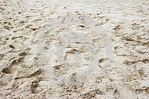 Sand beach texture background