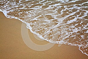 Sand beach water background