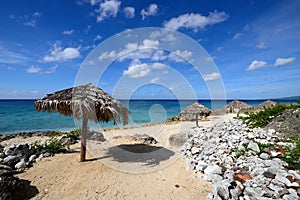 Sand beaches near Trinidad in Cuba photo