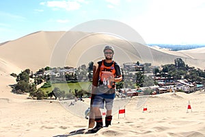 The sand boarding world cup