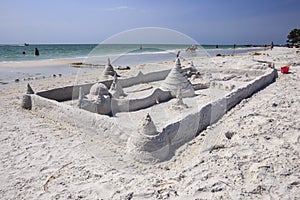 Sand Castle Siesta Key Florida photo