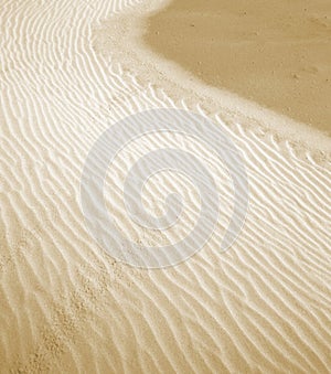Sand in the desert
