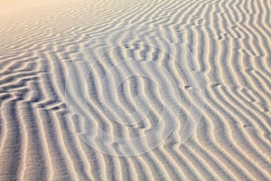 Sand desert dunes
