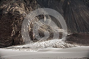 Sand desert, nubra valley photo