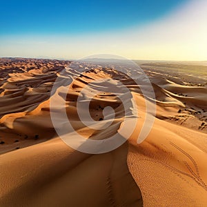 desert, AI generated