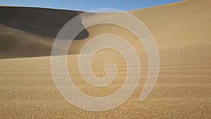 Sand dune around Swakopmund in Namibia