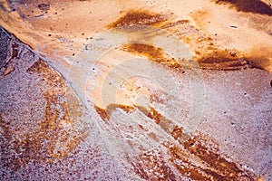 Sand dune on the beach