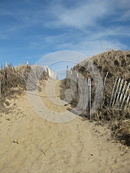 Sand dunes