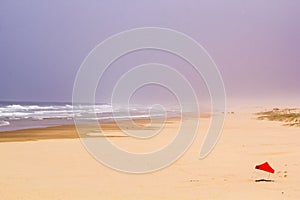 Sand dunes in Anna Bay, Port Stephens, New South Wales, Australia