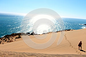 Sand dunes around the Concon coastline
