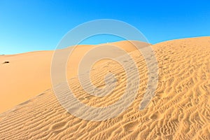 Sabbia duna in giro costa 