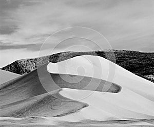 Sand Dunes (Black and White)
