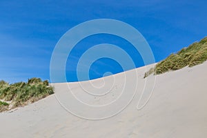 Sand Dunes and Blue Sky