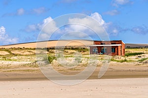 Sand dunes in Cabo Polonio, Uruguay photo