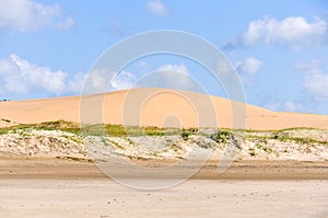 Sand dunes in Cabo Polonio, Uruguay photo