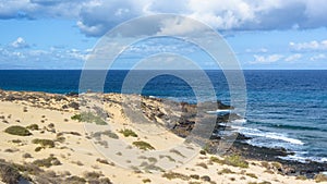 The Sand Dunes of Corralejo on Ferteventura