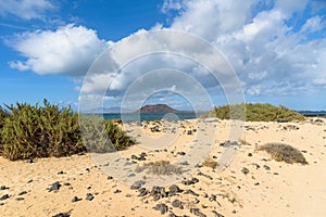 The Sand Dunes of Corralejo on Ferteventura