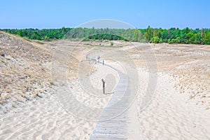 Sand dunes of the Curonian spit also known as