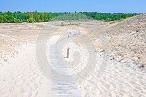 Sand dunes of the Curonian spit also known as