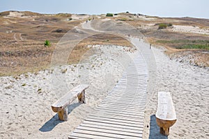 Sand dunes of the Curonian spit also known as