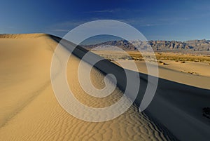 Sand dunes in Death Valley