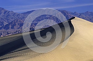 Sand dunes in Death Valley