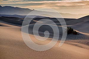 Sand dunes in Death Valley