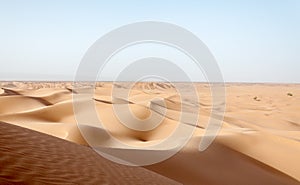 Sand dunes, Draa valley (Morocco)