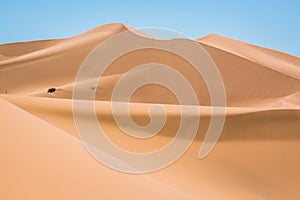 Sand dunes in Erg Chebbi